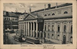 Lisbo - (Portugal) Theatro de D Maria II Postcard