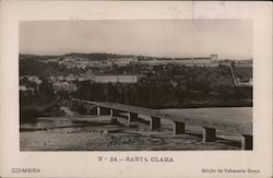 Santa Clara Bridge, Mondego River Postcard