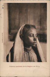 Femme Arabisee de la Region du Kivu Postcard