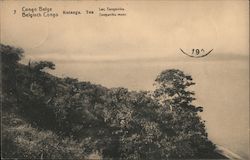 View of Lake Tanganyika from a cliff Postcard