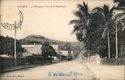 Semaphore Hill - Rue de la Republique Nouméa, New Caledonia South Pacific Postcard Postcard Postcard