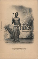Indigene de Boa, Cantaloupai, Bas Native before the Cantaloupai Postcard