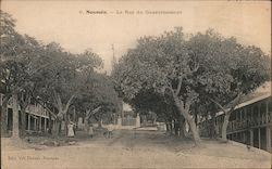 Noumea - La Rue du Governement Nouméa, New Caledonia South Pacific Postcard Postcard Postcard