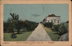 Hospital and Garden, South Side Postcard