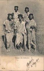 Groupe des bedouins Postcard