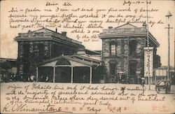 Shimbashi Station, Tokaido Main Line Postcard