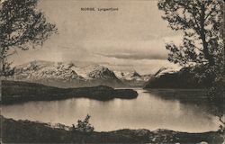 Lyngenfjorden Norway Postcard Postcard Postcard