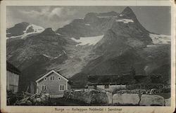View in Nebbedal, Stranda Postcard