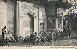 Fontaine de Chahzad Bachi Istanbul, Turkey Greece, Turkey, Balkan States Postcard Postcard Postcard