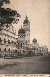 Government Offices, K. Lumpur Kuala Lumpur, Malaysia Southeast Asia M. S. Nakajima Postcard Postcard Postcard