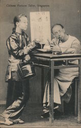 Chinese Fortune Teller Postcard