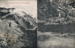In the Crater of San Miguel Volcano Postcard