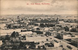 General view, Montevideo Uruguay Postcard Postcard 