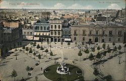 Plaza Matriz, Montevideo Uruguay Postcard Postcard Postcard