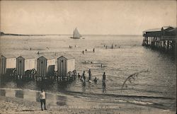 Men's Bathrooms, Playa Ramirez Postcard