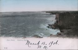 Dock and Pier of Puerto Eten Peru Postcard Postcard Postcard