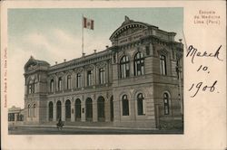 School of Medicine, Lima (Peru) Postcard