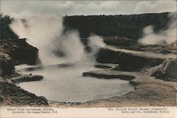 Hell's gate, The Inferno, Tikitere Postcard
