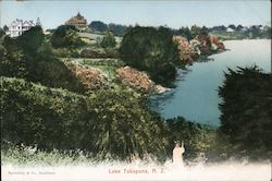 Lake Takapuna, N.Z. Postcard