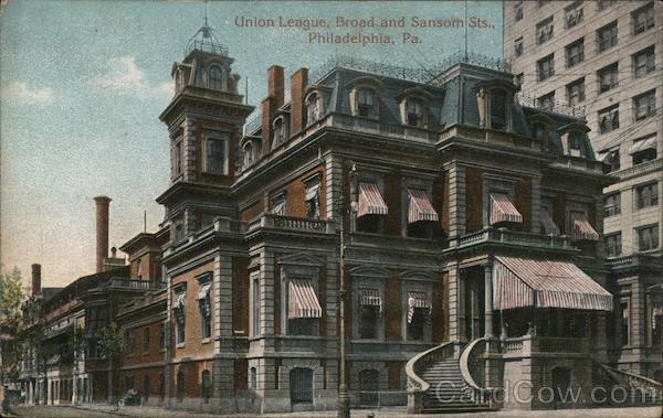 Union League, Broad and Sansom Sts. Philadelphia Pennsylvania