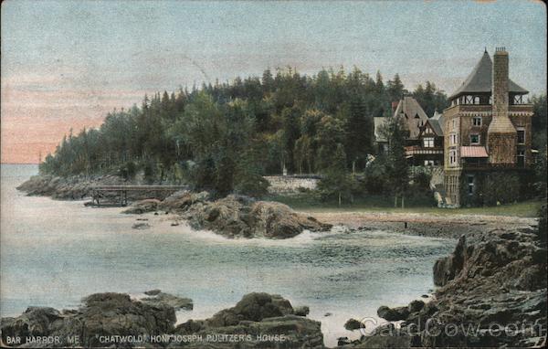 Chatwold Hon. Joseph Pulitzer's House Bar Harbor Maine