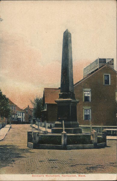 Soldier's Monument Nantucket Massachusetts