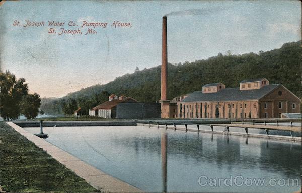 St. Joseph Water Co. Pumping House Missouri