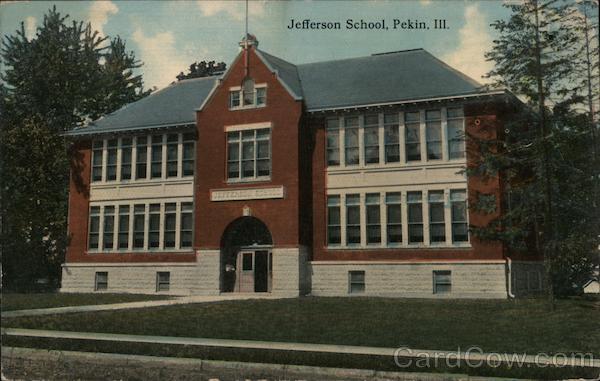 Jefferson School Pekin Illinois