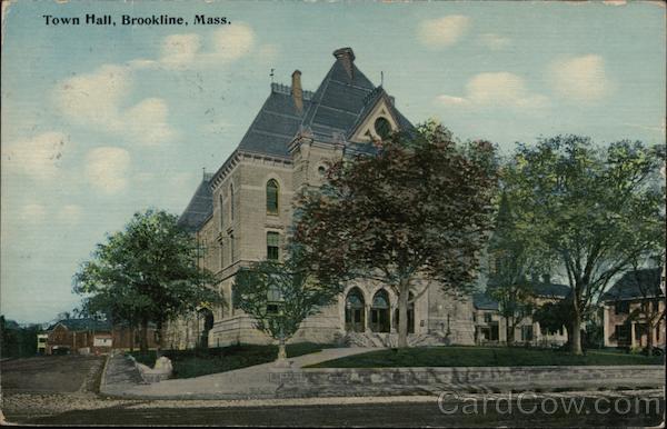 Town Hall Brookline Massachusetts