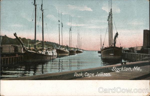 Dock, Cape Jellison Stockton Springs Maine