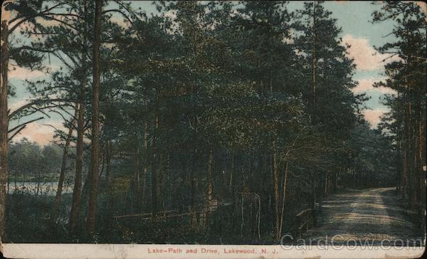 Lake Path and Drive Lakewood New Jersey