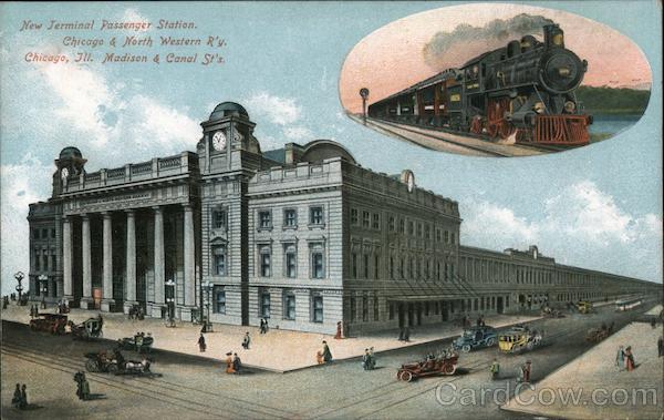 New Terminal Passenger Station Chicago Illinois