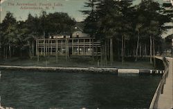 The Arrowhead, Adirondacks Fourth Lake, NY Postcard Postcard Postcard