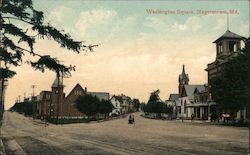 Washington Square Hagerstown, MD Postcard Postcard Postcard