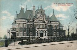 D.B. Wesson's Residence Postcard