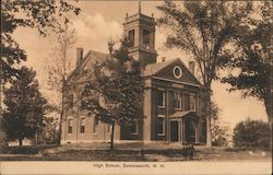 High School Somersworth, NH Postcard Postcard Postcard