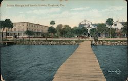 Prince George and Austin Hotels Daytona Beach, FL Postcard Postcard Postcard