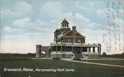 Merrymeeting Park Casino Brunswick, ME Postcard Postcard Postcard