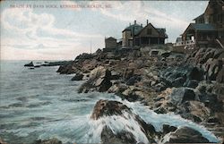 Beach at Bass Rock Postcard