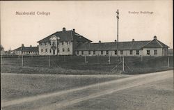 Poultry Buildings, MacDonald College Postcard