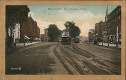 Main Street New Britain, CT Postcard Postcard Postcard