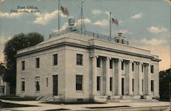 Post Office Concordia, KS Postcard Postcard Postcard