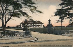 Fieldstone Hall, Residence of Roland Nickerson Postcard