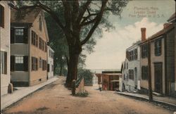 Leyden Street, First Steet in U.S.A. Plymouth, MA Postcard Postcard Postcard