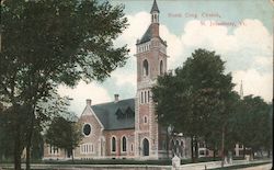 North Cong. Church Postcard