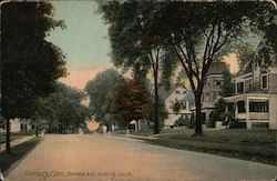 Fairview Ave. Looking South Danbury, CT Postcard Postcard Postcard