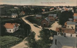 Looking South Dennis Port, MA Postcard Postcard Postcard