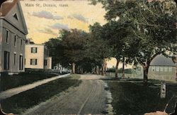 Main St., Dennis, Mass. Postcard