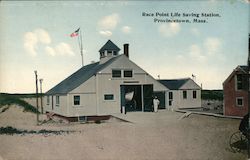 Race Point Life Saving Station Postcard