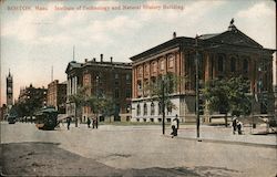 Institute of Technology and Natural History Building Boston, MA Postcard Postcard Postcard